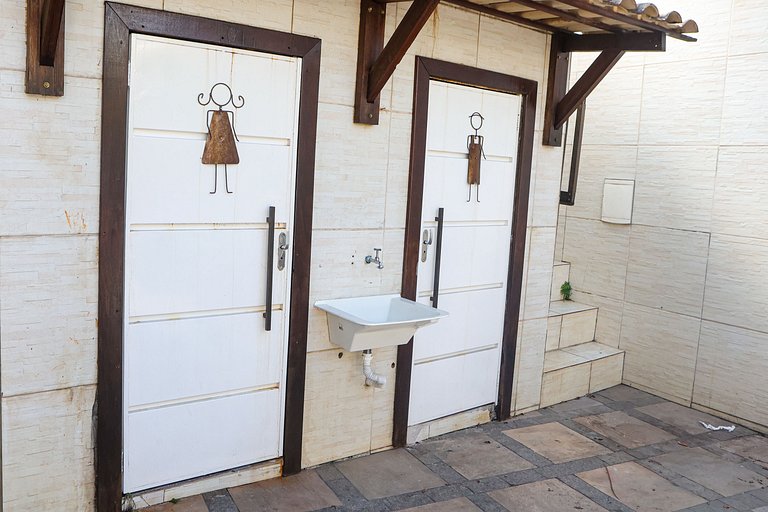 Casa de temporada para alugar com piscina e sauna em BH